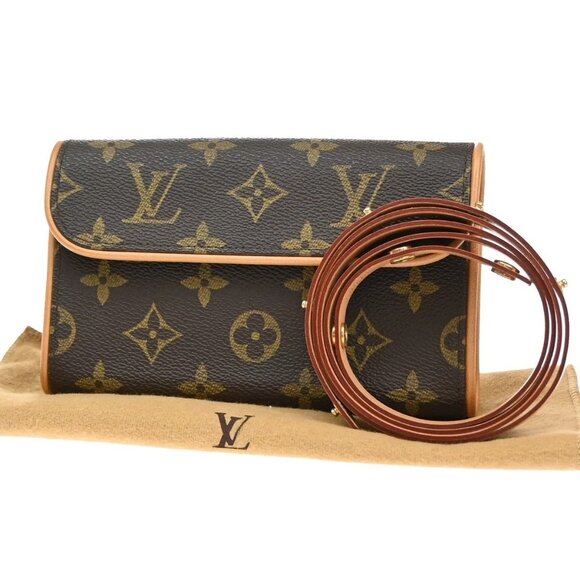 LOUIS VUITTON Pochette Florentine Bum Bag #M Monogram Leather BN M51855 96KB060 - Picture 1 of 15